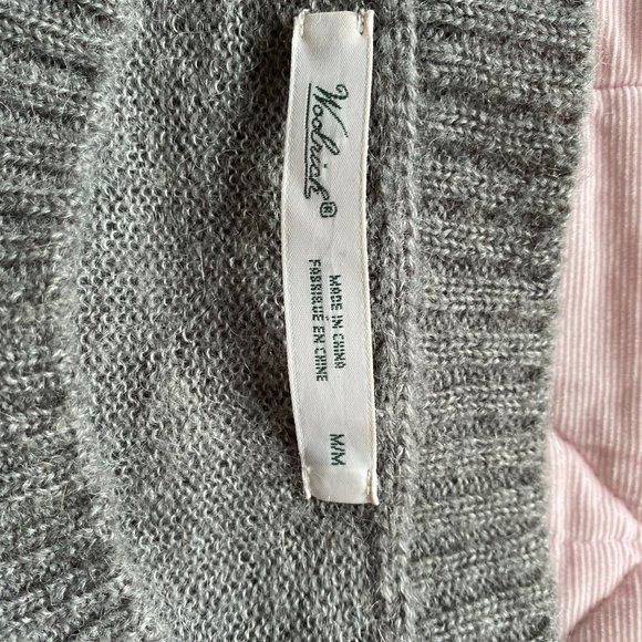 Woolrich Frosty Grey Owl Sweater - Picture 3 of 5
